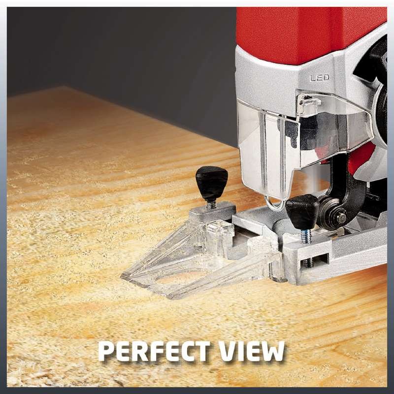 Fierastrau pendular fara fir Einhell TE-JS 18 Li-Solo, taiere in lemn, plastic, otel - imagine 2