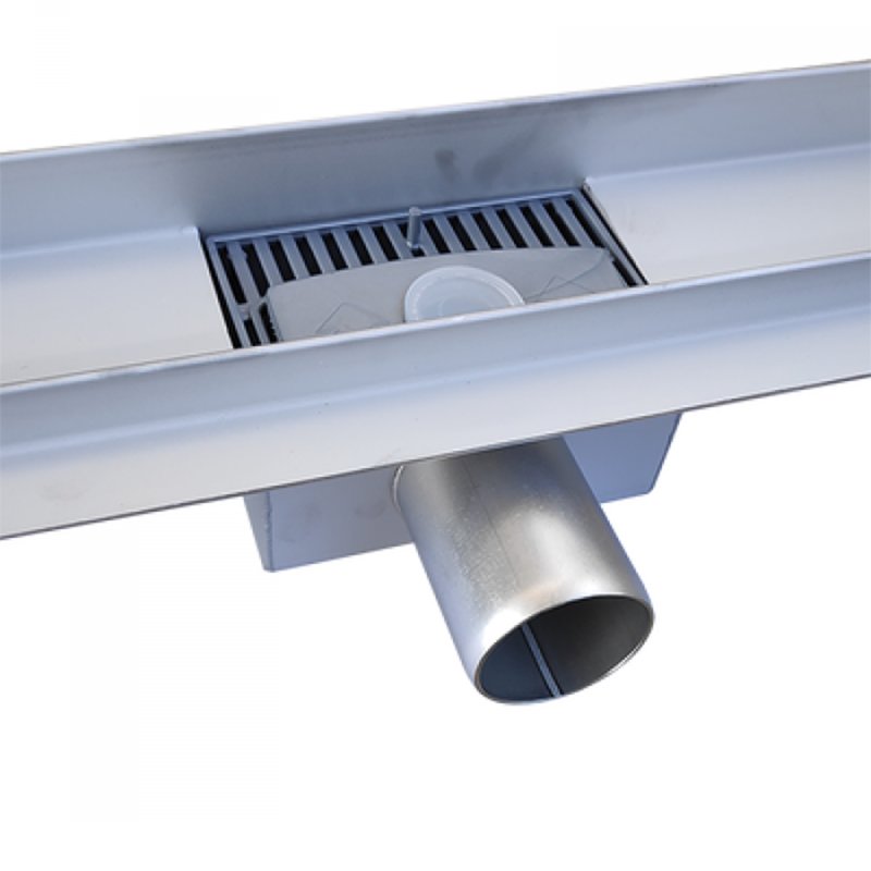 Rigola dus din inox Everpro, RAIL, 700 mm x 70 mm, sistem anti-miros - imagine 6