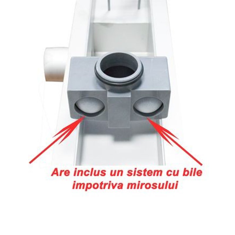 Rigola dus din inox Everpro, RAIL, 700 mm x 70 mm, VEN-S707S - imagine 4