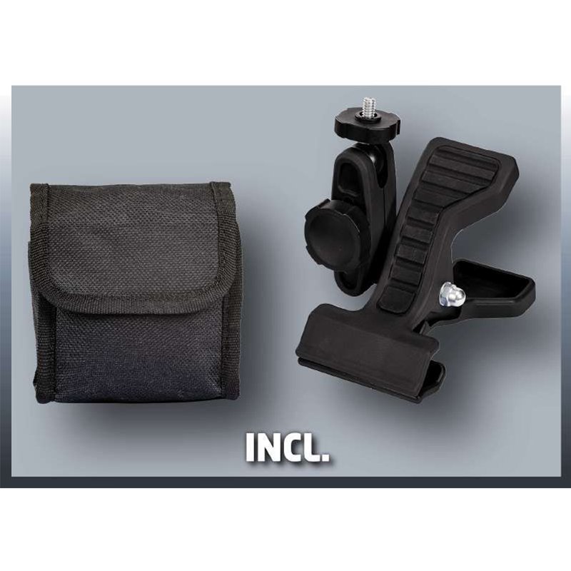 Nivela cu cu laser in cruce TC-LL 2,  raza actiune max. 8 m, precizie 0.5 mm/m, autonivelare, posibilitate utilizare cu trepied, Einhell - imagine 2