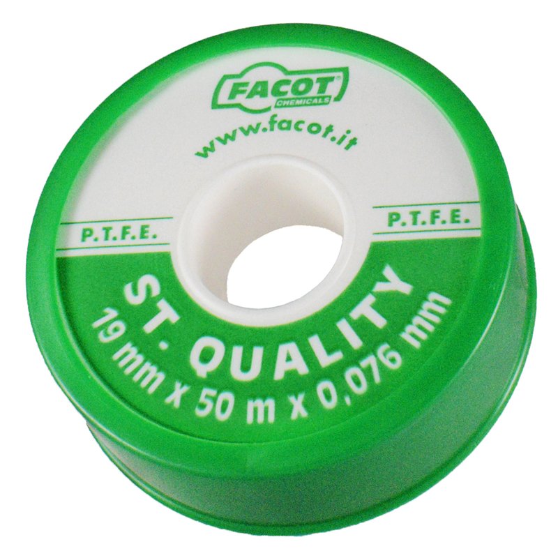 Banda teflon PTFE Facot latime 19 mm, lungime 50 m, grosime 0.076 mm - imagine 2
