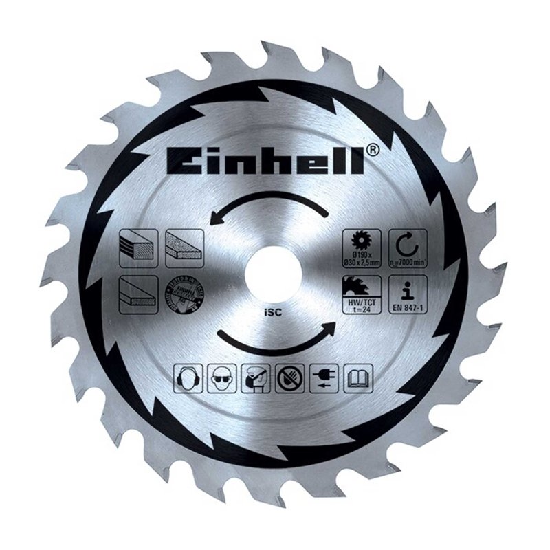 Fierastrau circular de mana Einhell, 5000 RPM, 1230 W, disc 160 mm, adancime 55mm, 24 D - imagine 2