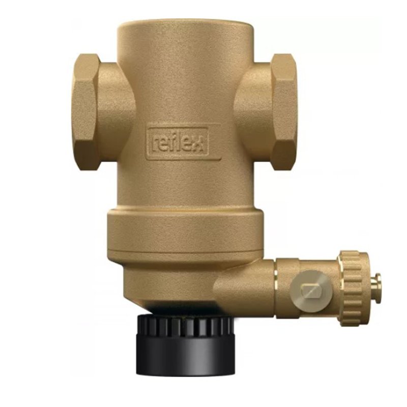 Filtru anti-magnetita si anti-namol Reflex Exdirt, pentru protectie centrala termica, 1'' M, montaj orizontal - 9256620 - imagine principală