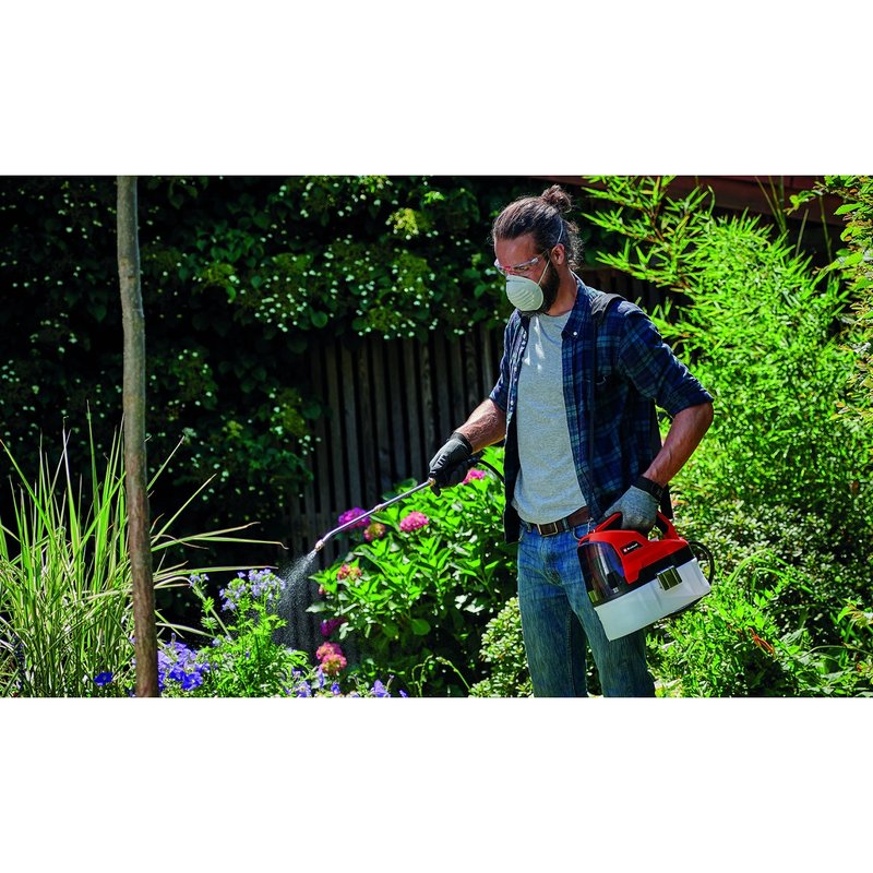 Pulverizator electric portabil Einhell GE-WS 18/35 Li-Solo, 18 V, rezervor 3.8 litri, 60 litri/ora - imagine 5