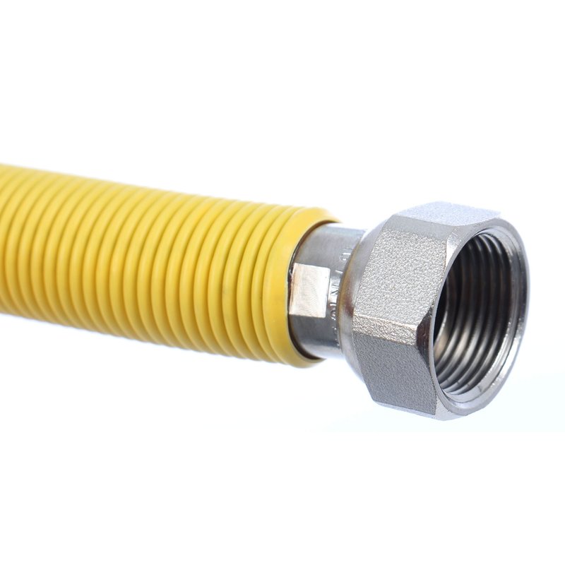 Racord extensibil gaz din inox Everline, 3/4 FI-FE, 30-60 cm - imagine 3