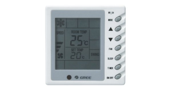 Aparat de aer conditionat duct Gree 24000 BTU, freon R32, Autorestart, Turbo, Sleep, A++ - imagine 2