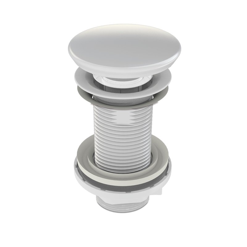 Ventil quick clack pentru lavoar, 100, 1''1/4, alb, Wirquin, 30950179 - imagine principală