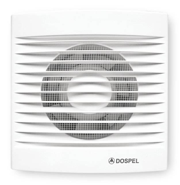 Ventilator intrerupator fir Dospel STYL 100 WP, Plasa anti-insecte, Alb - imagine 2