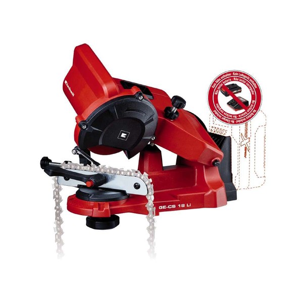 Ascutitor lant Einhell GE-CS 18 Li -Solo, iluminare LED, 6500 RPM - Prompt Service
