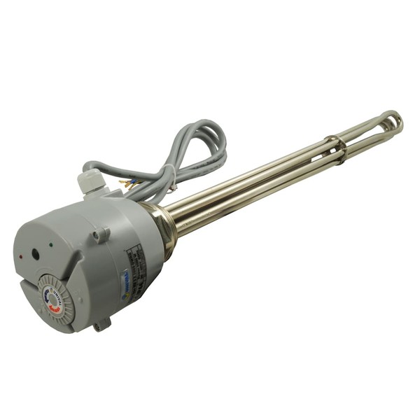 Rezistenta electrica cu termostat Unival, racord 1 1/2", capacitate 4500 W, alimentare 400V - Prompt Service