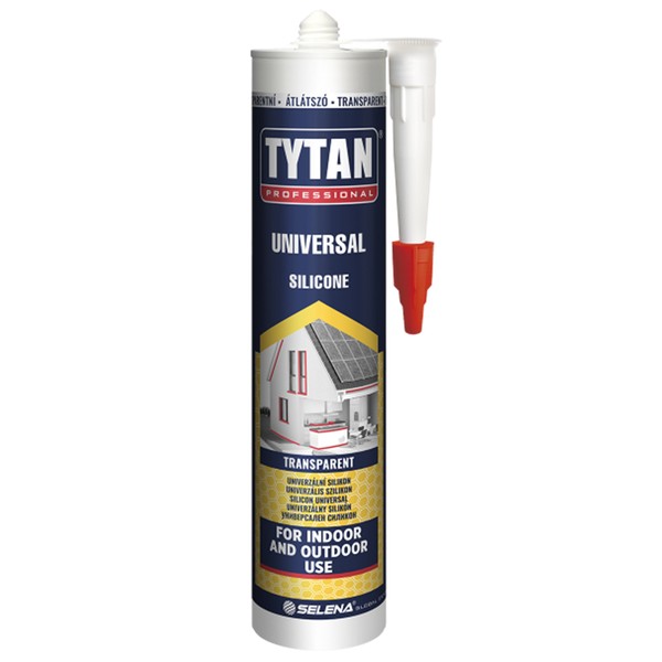 Silicon universal transparent, 280 ml, Tytan Professional