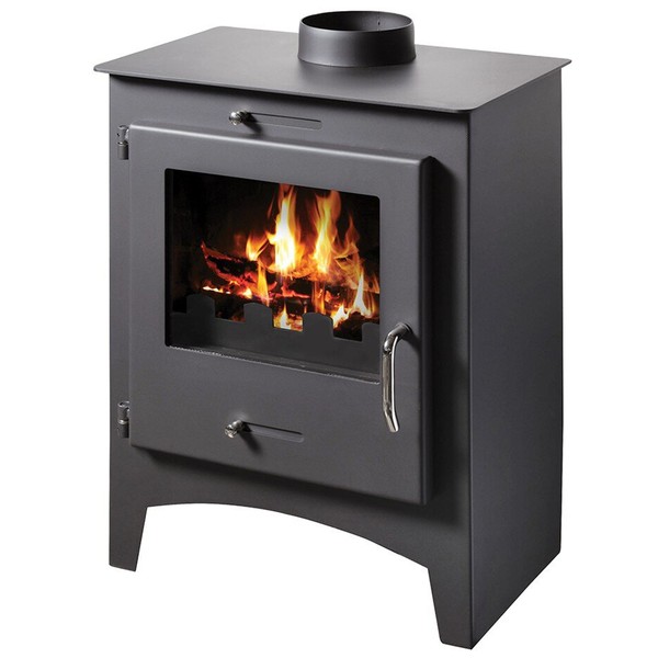 Soba pe lemne Victoria 05 Bora, 8.25 kW, clasa A, culoare negru - Prompt Service