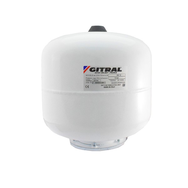 Vas de expansiune 19 litri Gitral G-GS19, 11GS001900, 10 bar - Prompt Service