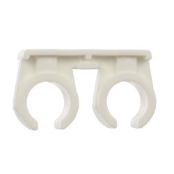 Clema dubla pentru teava cupru D 15 mm