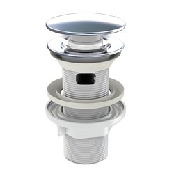 Ventil quick clack pentru lavoar, 100, 1''1/4, inox, Wirquin, 30950177