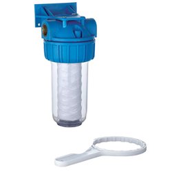 Filtru apa potabila Everline, racord 1 FF, cartus bumbac, EWF-F11/5