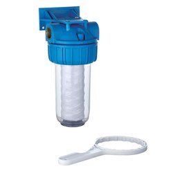 Filtru apa potabila Everline, racord 3/4 FF, cartus bumbac, EWF-F34/5