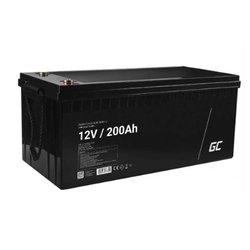 Acumulator plumb acid GreenCell 12V 200AH, terminal M8, AGM33