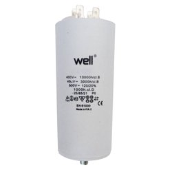 Condensator pornire motor Well MOTCAP 60uF 400V cu pini