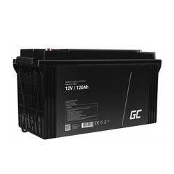 Acumulator plumb acid GreenCell 12V 120AH, terminal B5 (M8), AGM31