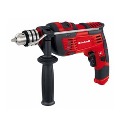 Masina de gaurit cu percutie 1000W Einhell TC-ID 1000 E, 2 functii, 3000 rpm, softgrip