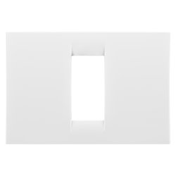 Rama decorativa Gewiss Virna 1 modul, GW22101, Alb