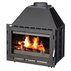 Semineu pe lemne Victoria 05 Senator, 14.2 kW, Clasa A, vedere panoramica