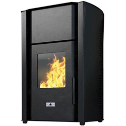 Centrala termica pe peleti TermoLife Sofia 25 kW, centrala tip termosemineu pe peleti