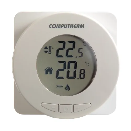 Termostat centrala termica Computherm T30 cu fir, display circular, alb