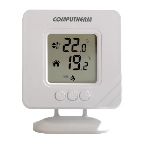Termostat centrala termica Computherm T32RF wireless (fara fir), display mare, alb