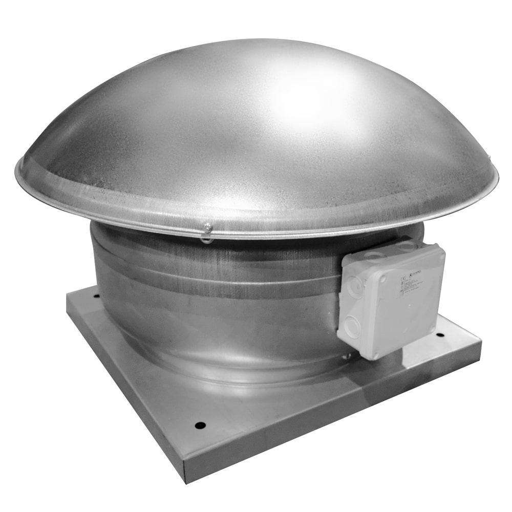 Ventilator industrial de acoperis Dospel WD 200, debit aer 1200 m?/h, corp otel galvanizat