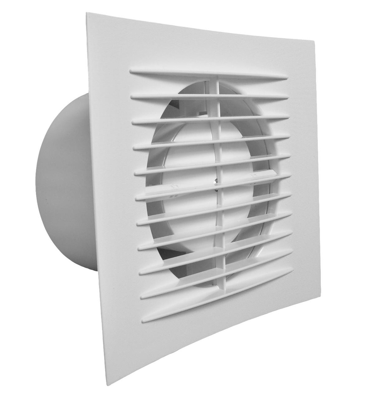 Ventilator casnic de perete Dospel FRESH 120 S, debit 150 mc/h, diametru 12 cm, alb