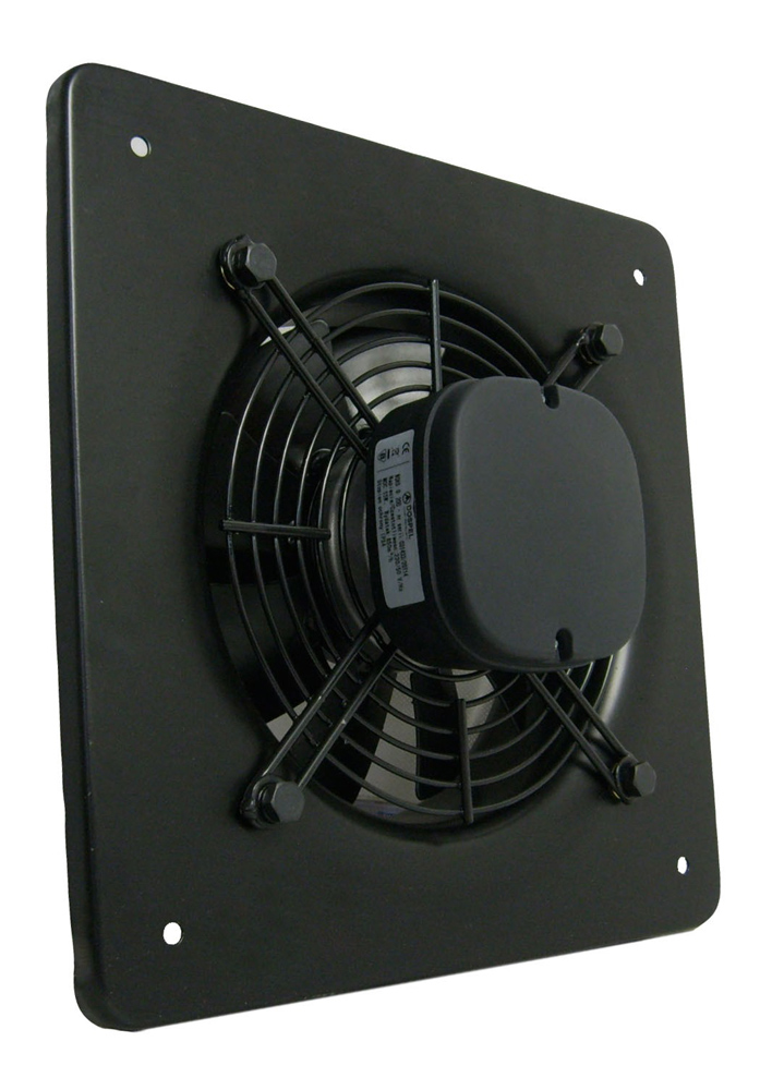 Ventilator industrial axial de perete Dospel WOKS 200, 850 mc/h, diametru 200 mm