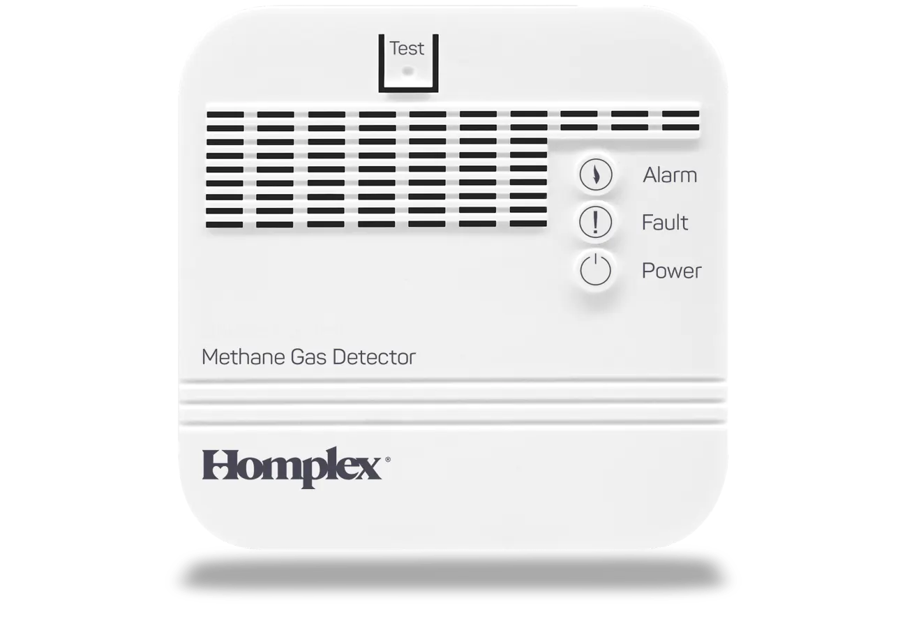 Detector de gaz metan Homeplex HD100 Double control, cu fir