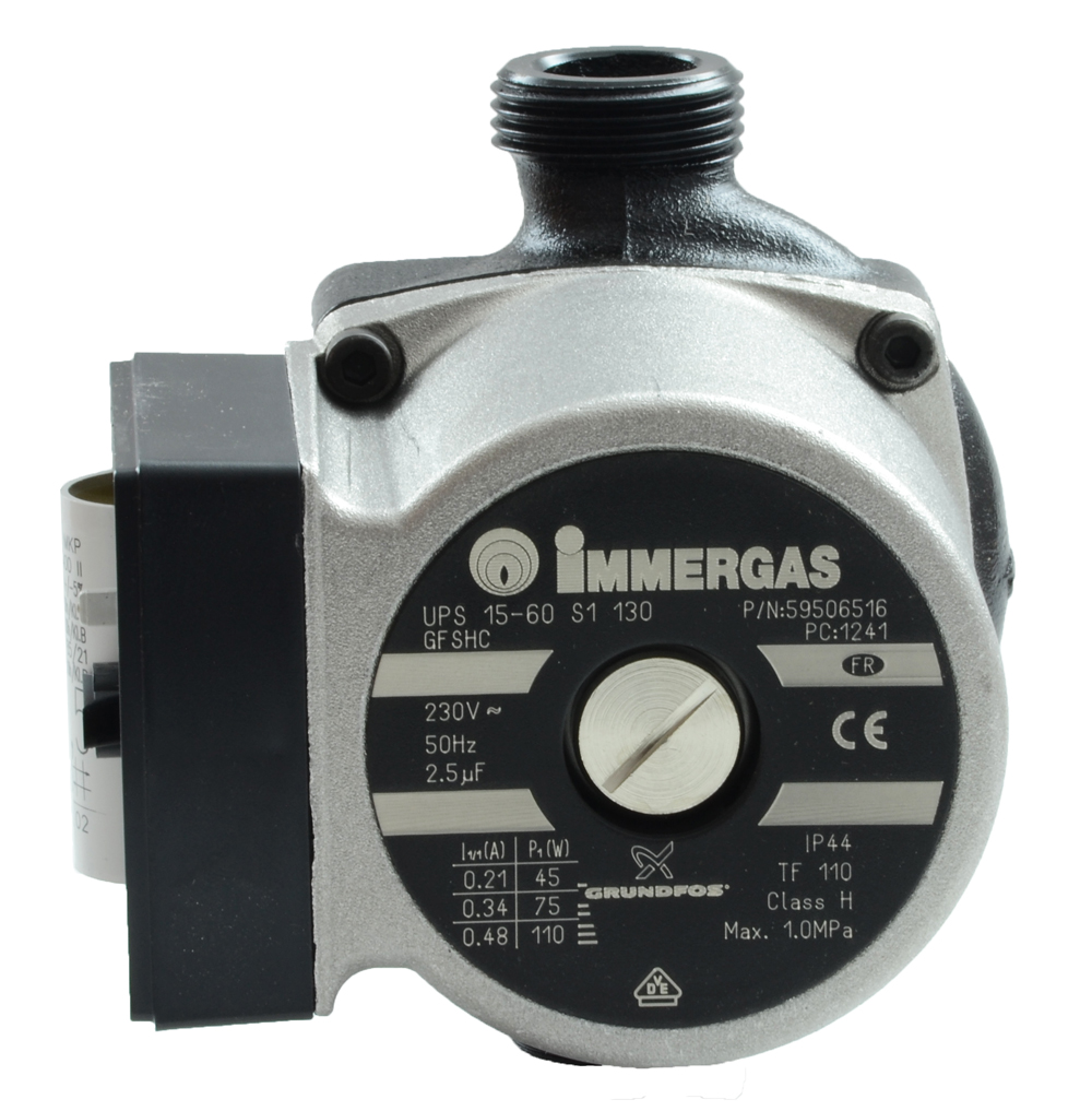 Pompa circulatie centrala termica Immergas GRUNDFOS 15-60, cod piesa 1.A090
