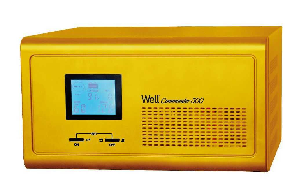 UPS centrala termica Well UPS-HEATST-COMMANDER-300W-WL , sursa neintreruptibila, capacitate 300W