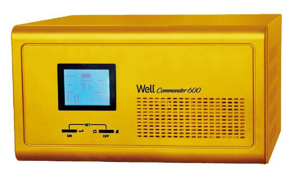 UPS centrala termica Well UPS-HEATST-COMMANDER 600W-WL , sursa neintreruptibila, capacitate 600W