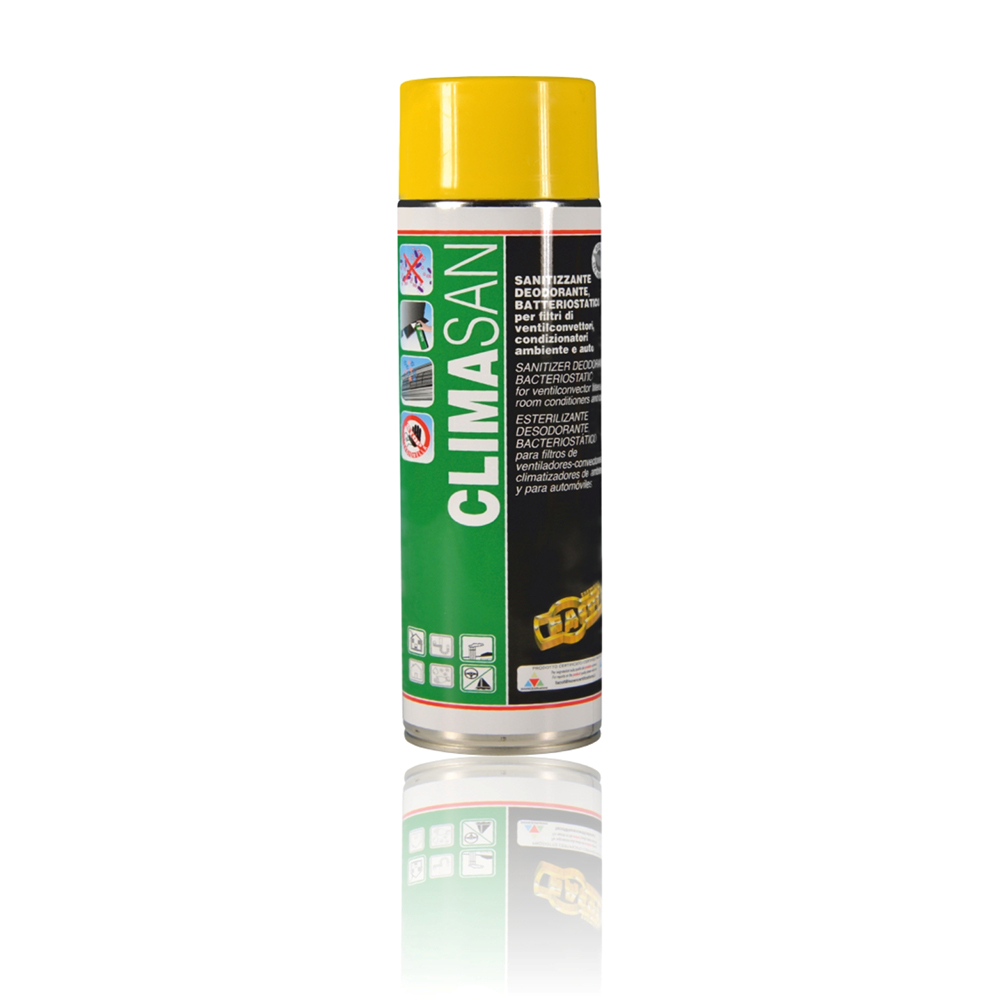 Solutie dezinfectanta spray pentru instalatie aer conditionat Facot Climasan Spray 600 ml - Prompt Service