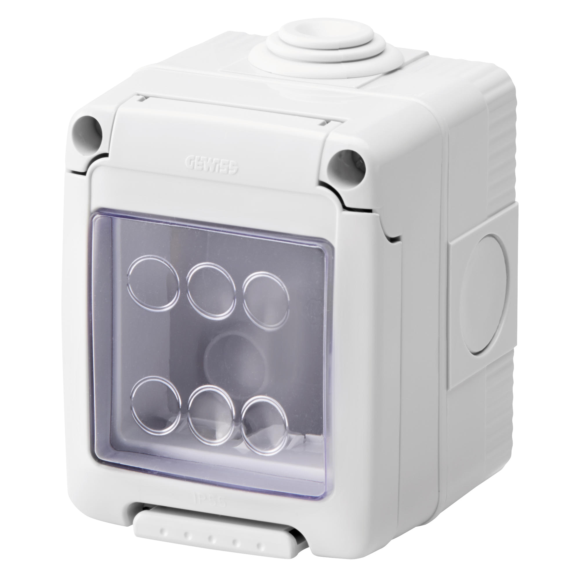 Doza aparat Gewiss aplicata 2 module, IP55, GW27042