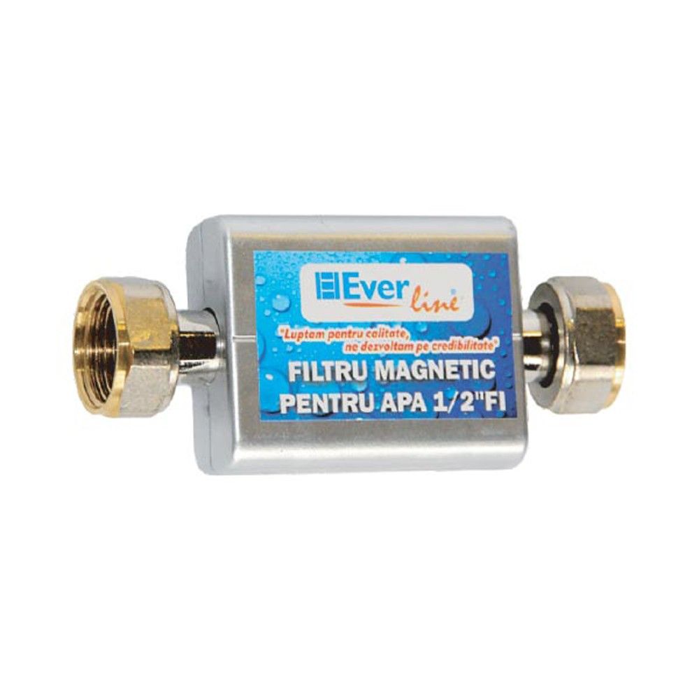 Filtru magnetic Everline 1/2" FI, filtru anticalcar, MA-FM12