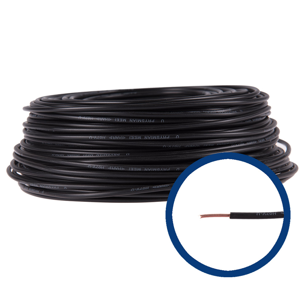 Cablu electric FY 4 negru Romcablu