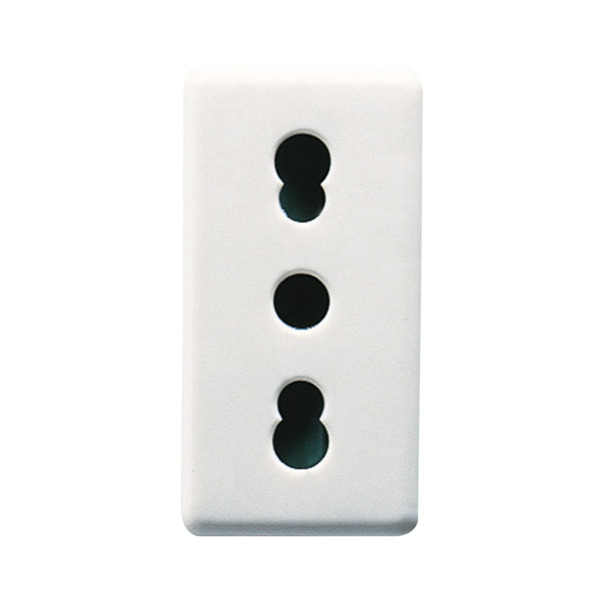 Priza simpla incastrata Gewiss, 1 modul, 2P+E 16A, GW20203