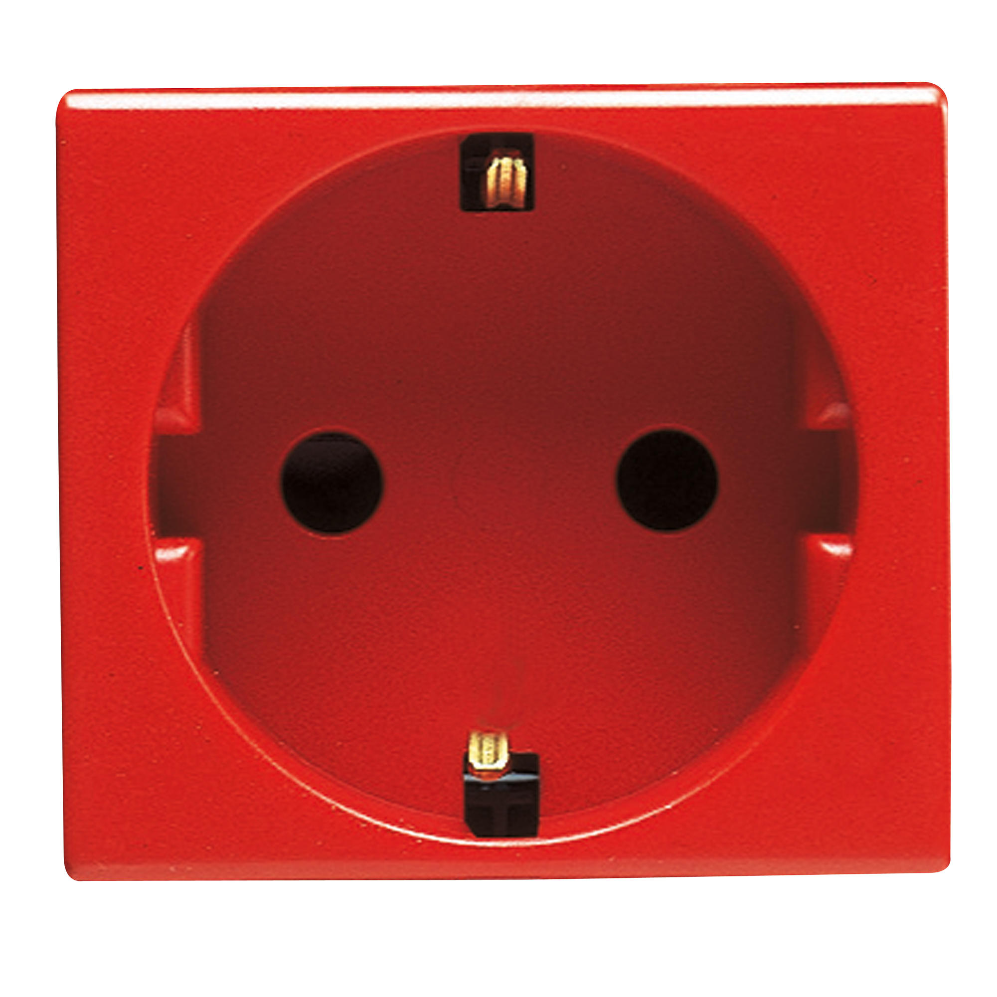 Priza simpla Gewiss Schuko, 2 module, 2P+E 16A, GW20297
