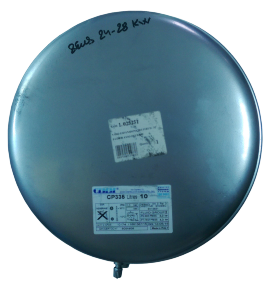 Vas expansiune 10 litri centrala termica Immergas Zeus 24 28 kW, cod piesa 1.025251 - Prompt Service