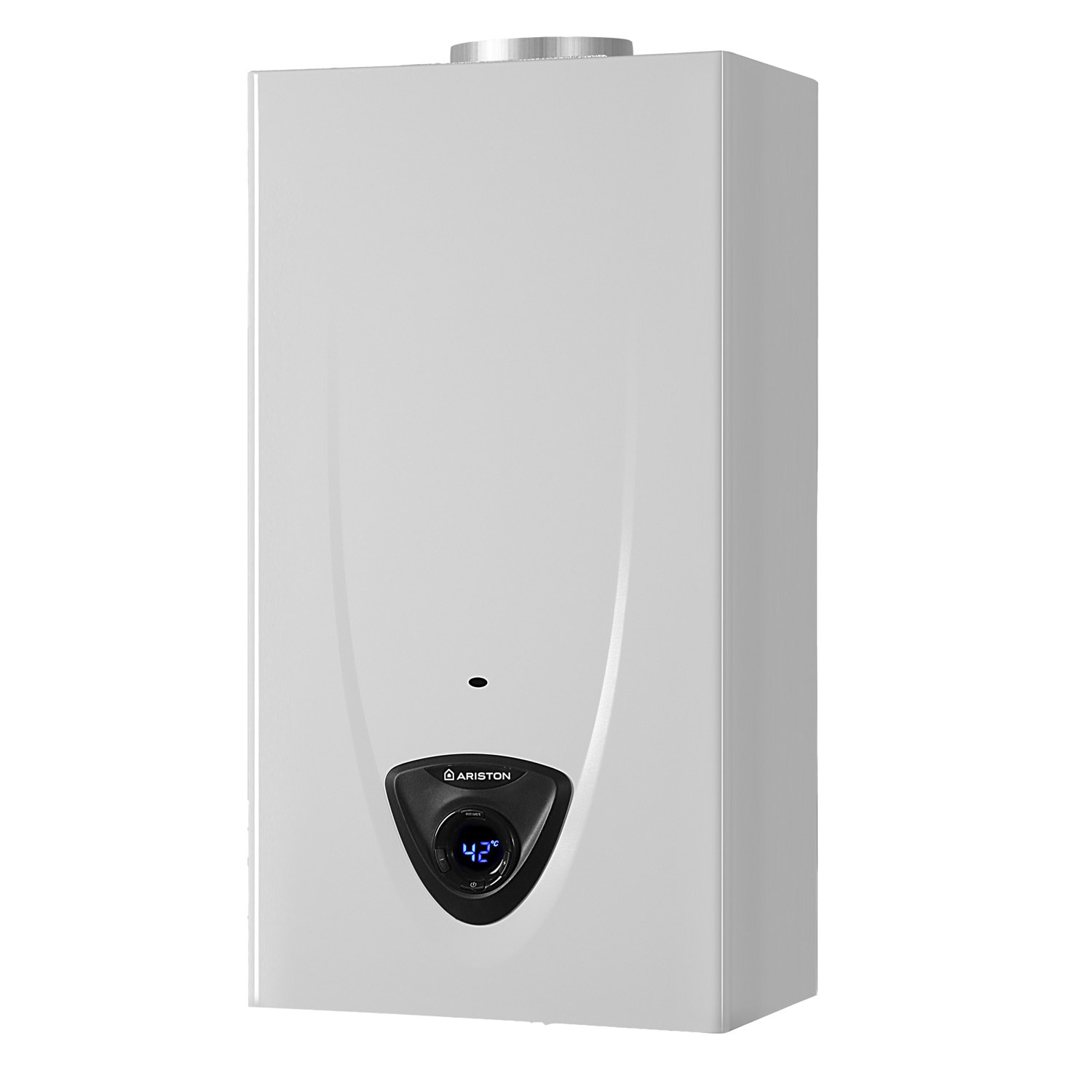 Instant apa Ariston Fast Evo X Display Ont 11 GN EU, alimentare gaz natural, 11 litri/min, aprindere - Prompt Service