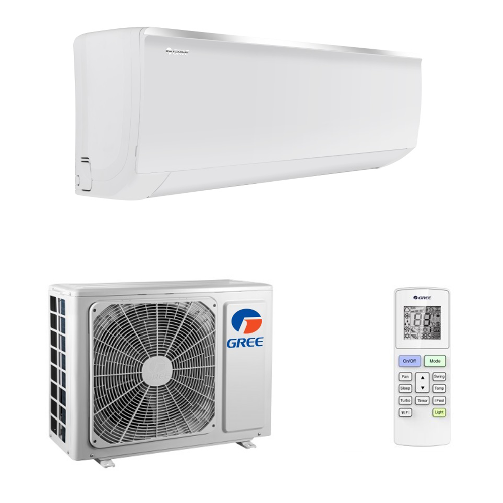 Aparat aer conditionat Gree Bora A4 24000 BTU, A++, freon R32, Control WiFi, I Feel, Afisaj Ceas - Prompt Service