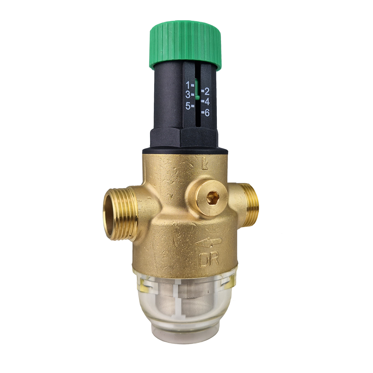 Reductor de presiune apa 3/4 Herz, filtru, manometru, 1268212