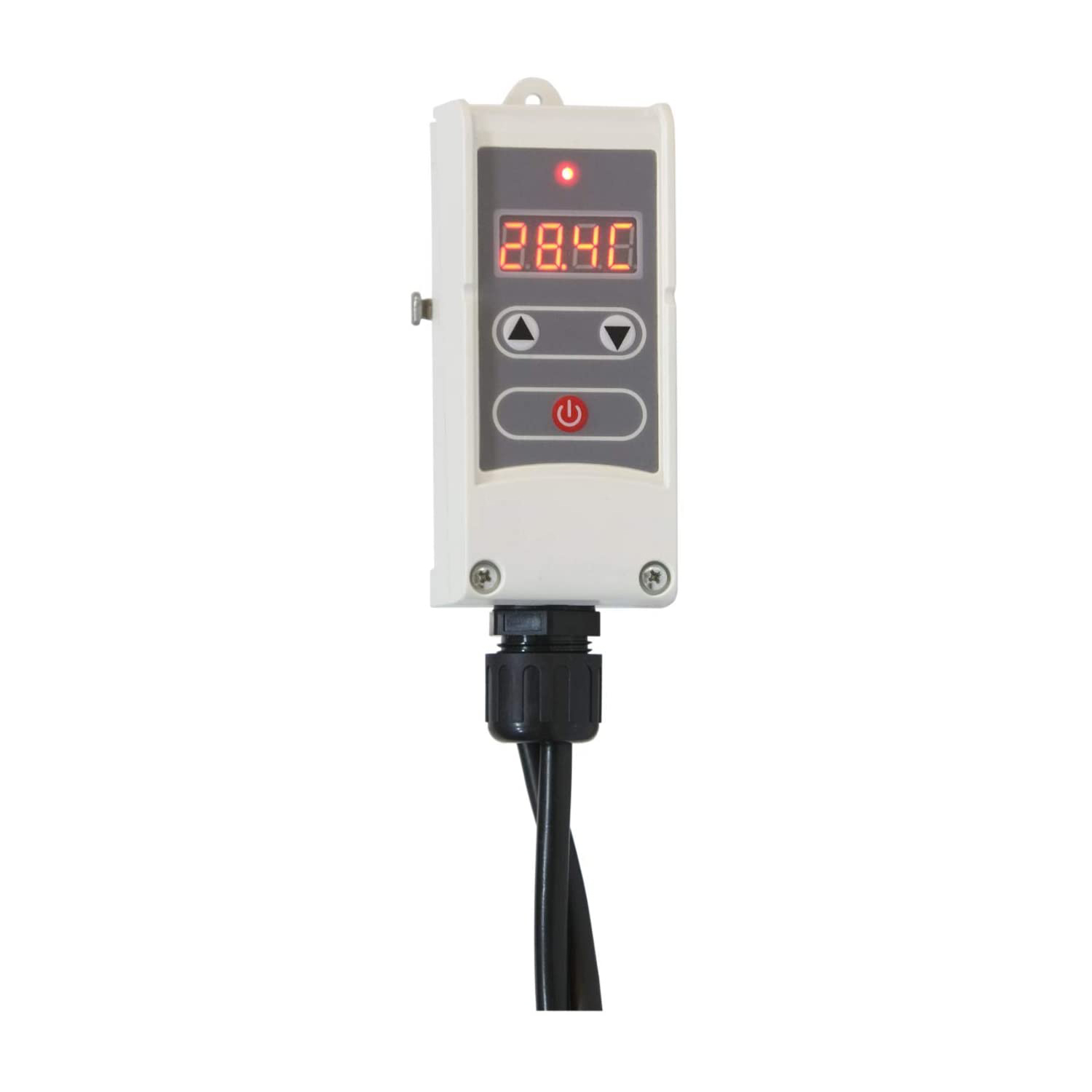 Termostat digital cu senzor contact Computherm WRP-100GD, Control pompa circulatie, Functie anti-inghet, Anti-blocare