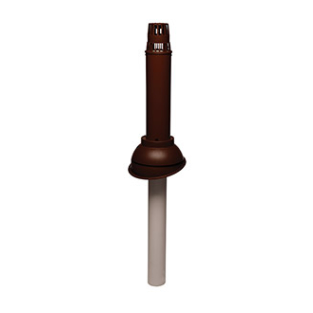 Terminatie verticala centrala condensare ATI diametru 80 mm, 5-30 grade, PP/ALL, maro, WM45-810PAB - Prompt Service