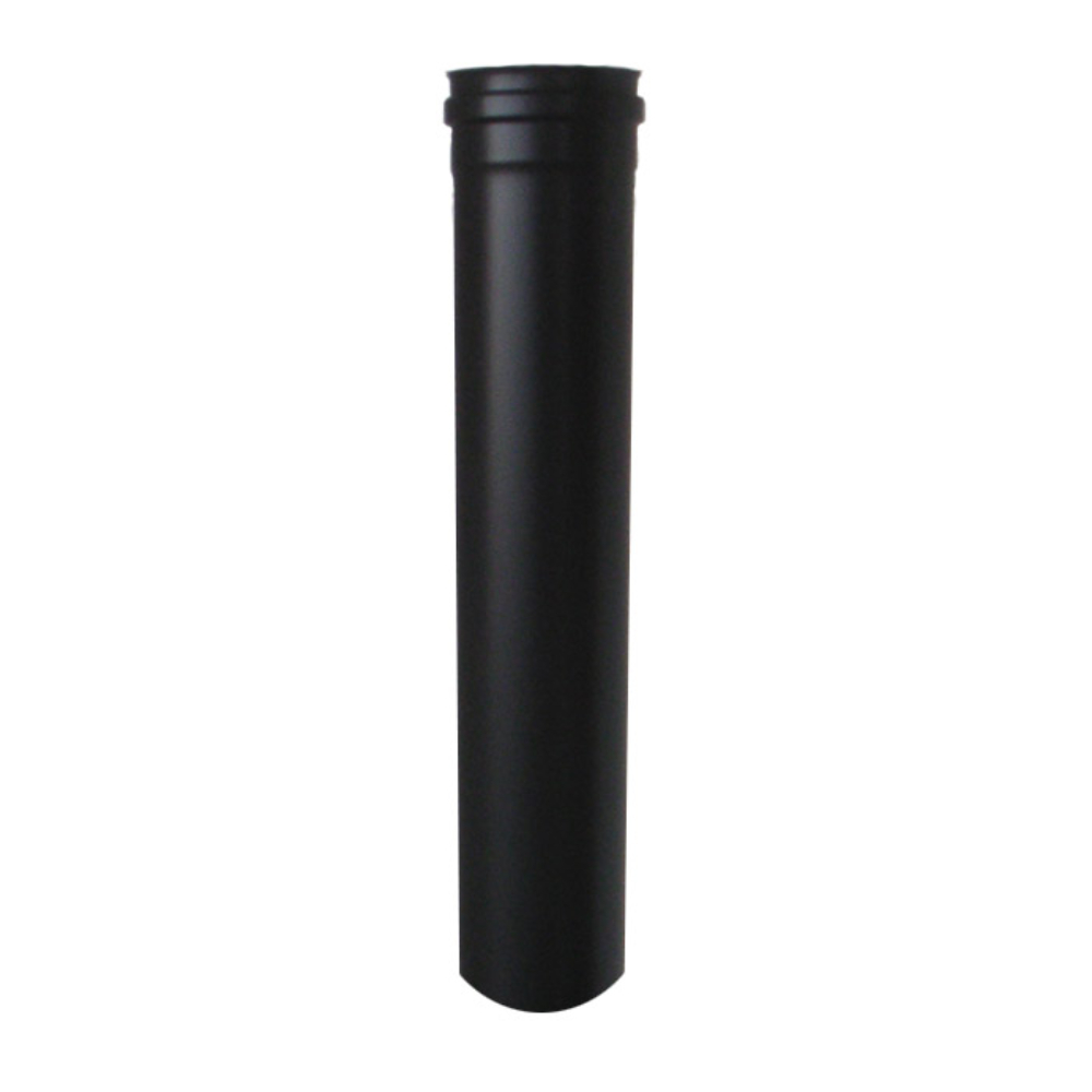 Tubulatura evacuare gaze arse ATI NS1-510X, diametru 100 mm, lungime 0.5 m, inox vopsit negru - Prompt Service